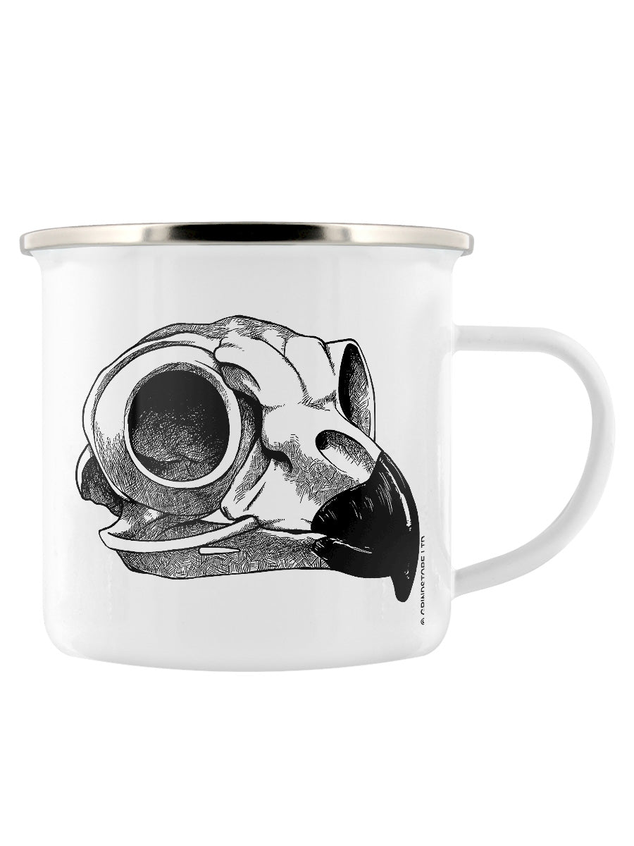 Aquila Skull Enamel Mug