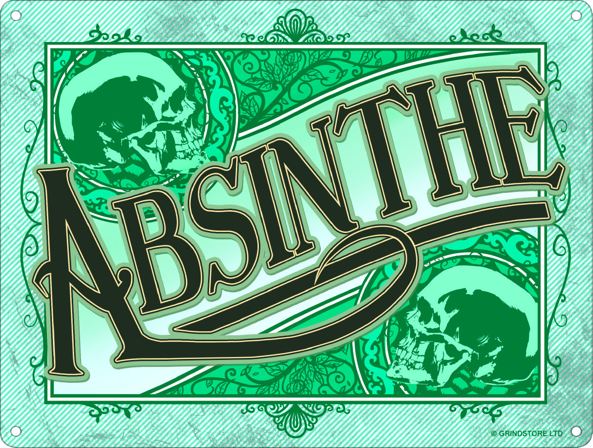 Absinthe Mini Tin Sign