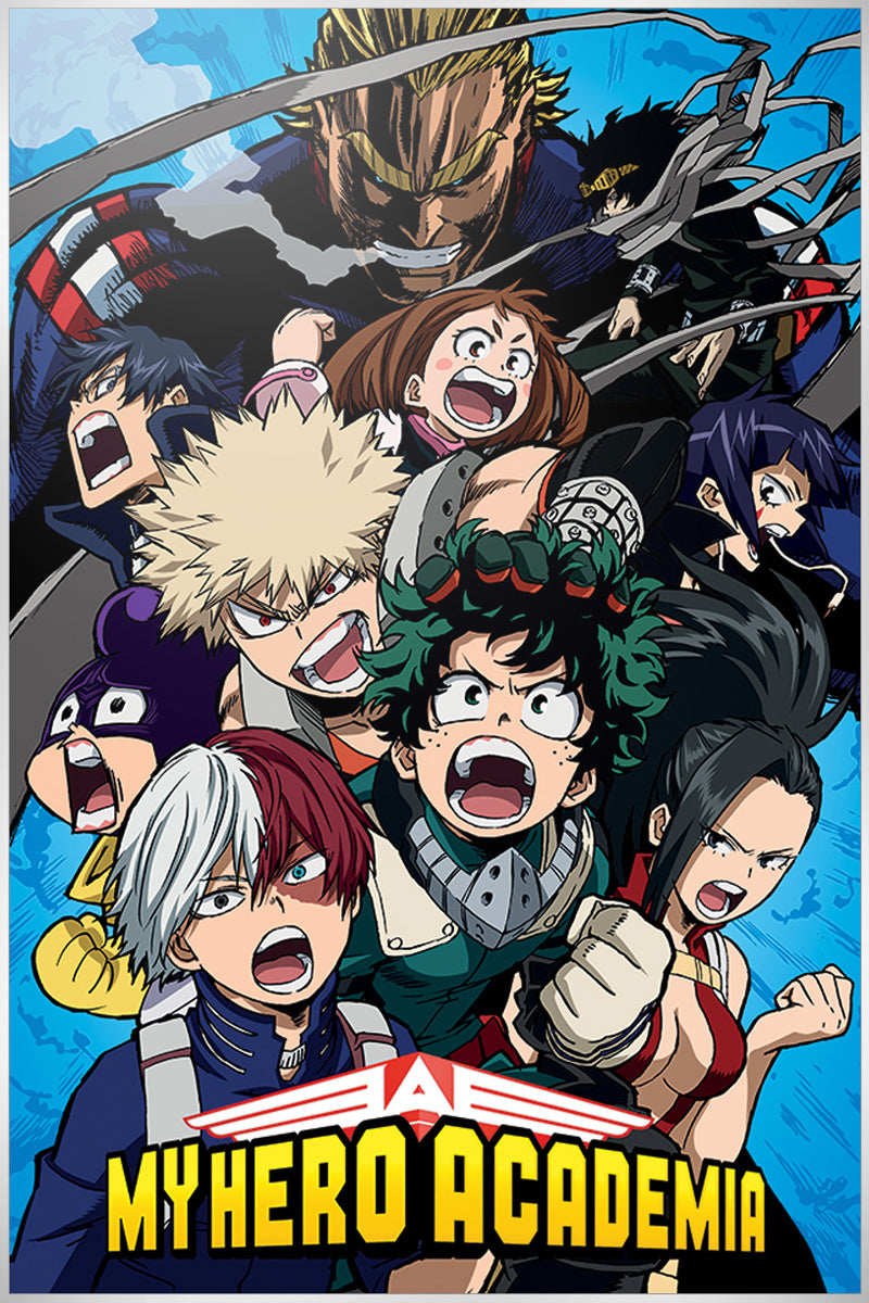 My Hero Academia Cobalt Blast Group Poster