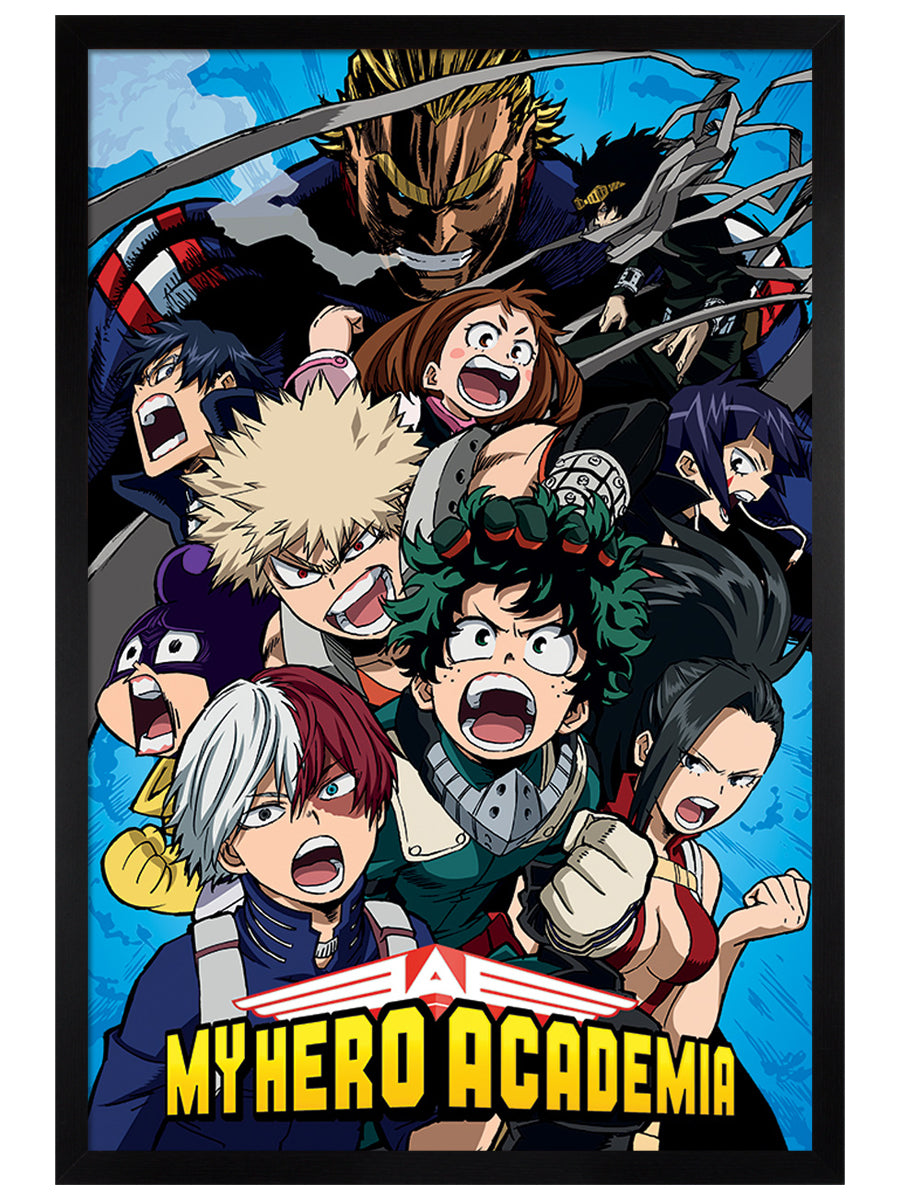 My Hero Academia Cobalt Blast Group Poster