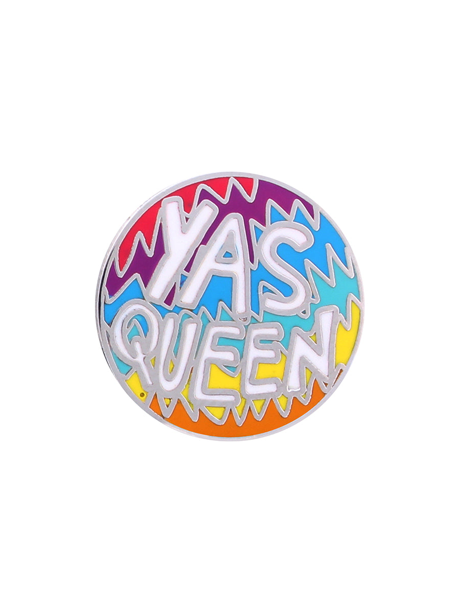 Yas Queen Enamel Pin Badge