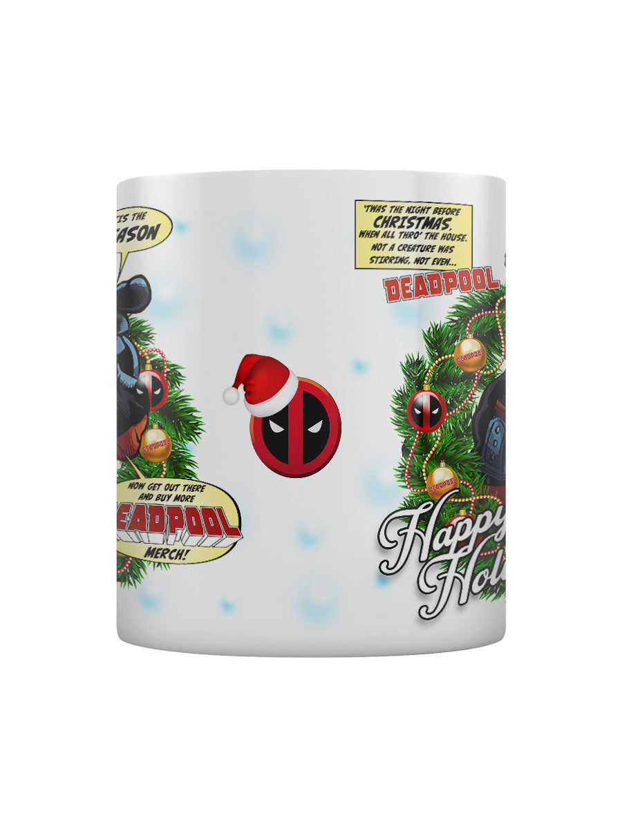 Deadpool Tis The Season Mug