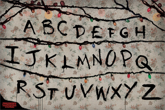 Stranger Things (R, U, N) Poster