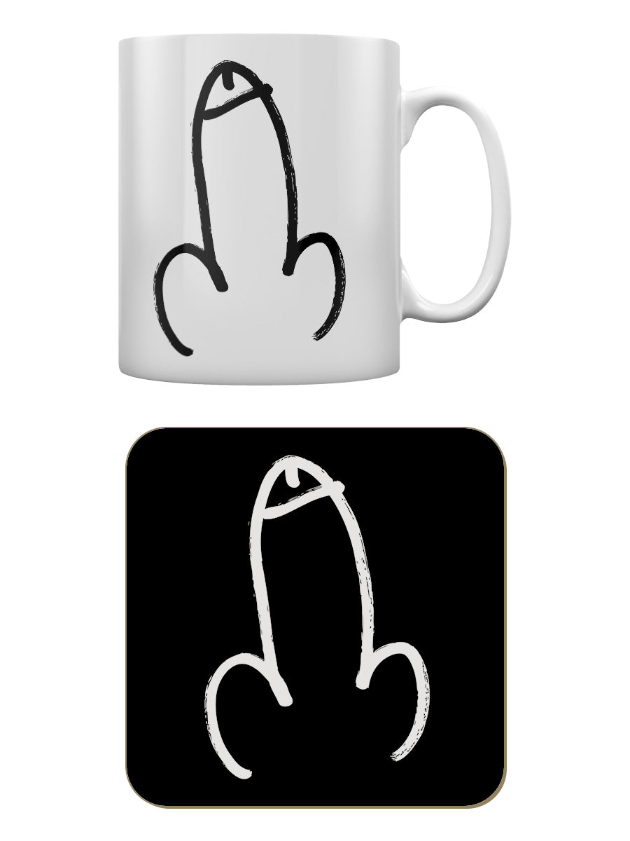 Willy Mug & Coaster Set