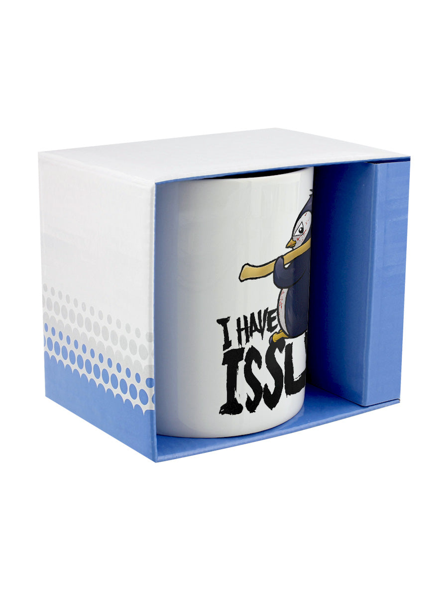 Psycho Penguin I Have Issues Mug & Coaster Set