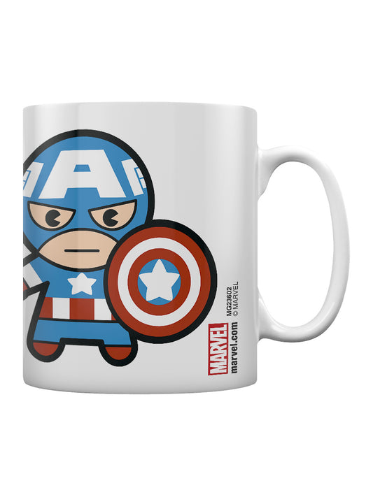 Marvel Kawaii Captain America Mug