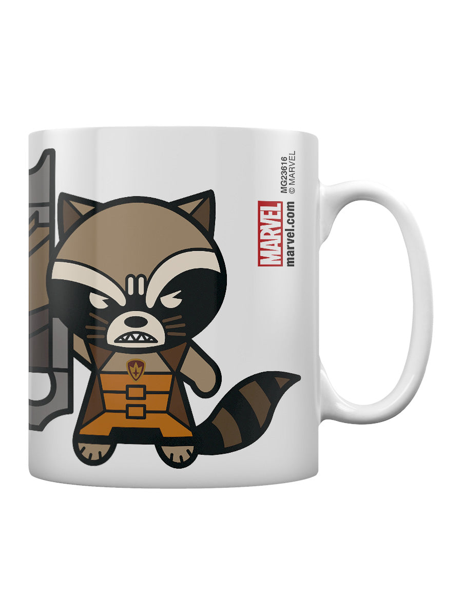 Marvel Kawaii Rocket Raccoon Mug