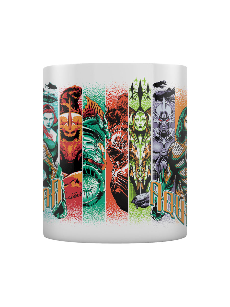 Aquaman Character Bands Mug