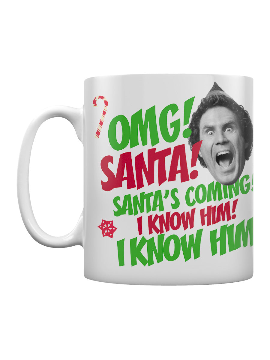 Elf OMG Santa Mug