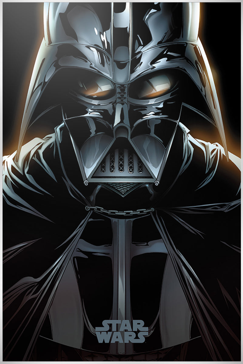 Star Wars Vader Comic Poster