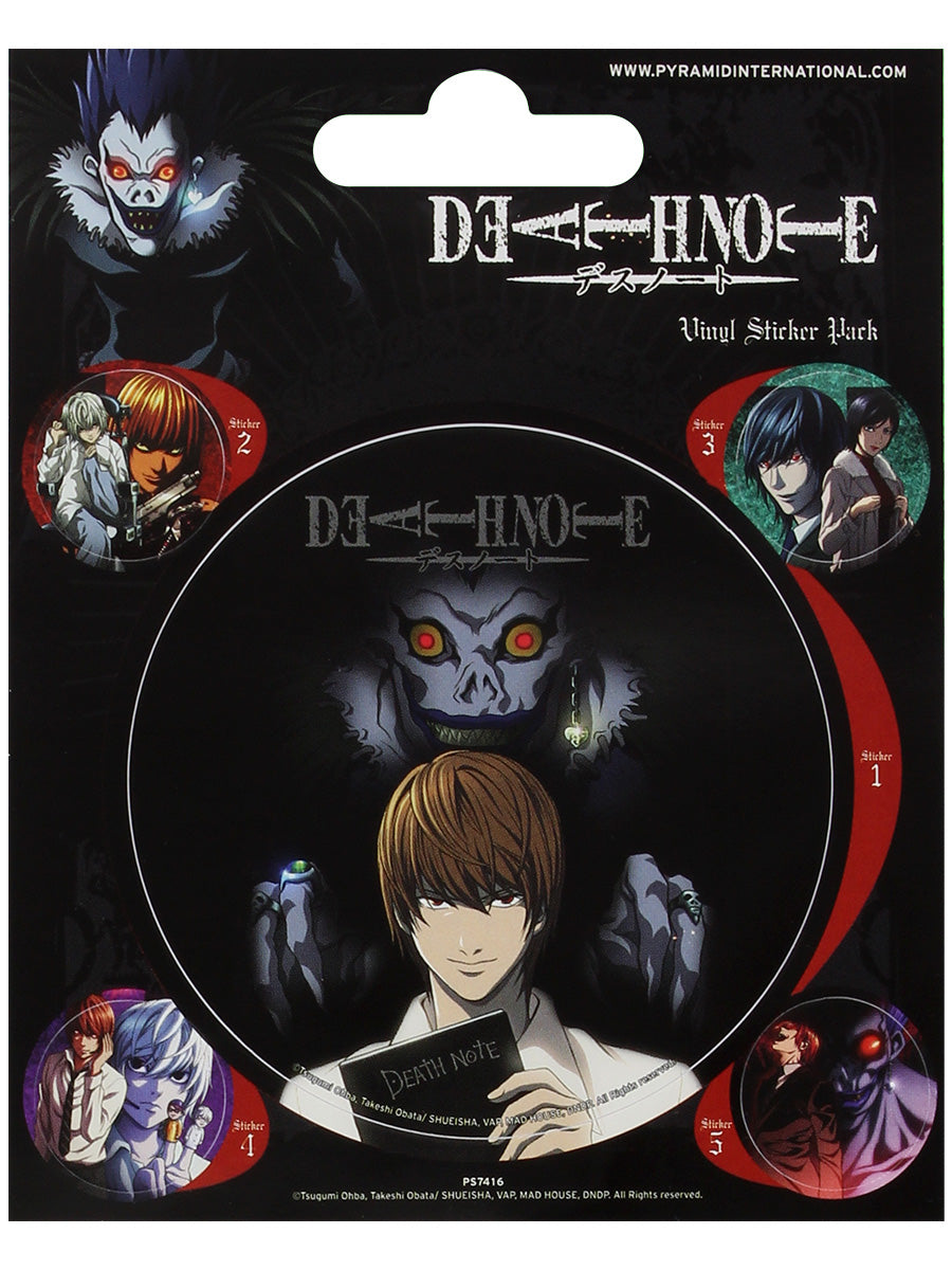 Death Note Vinyl Sticker Pack