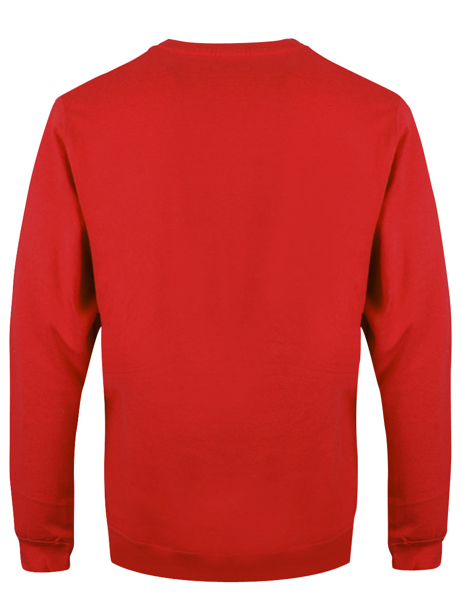 Head Elf Men's Red Christmas Jumper