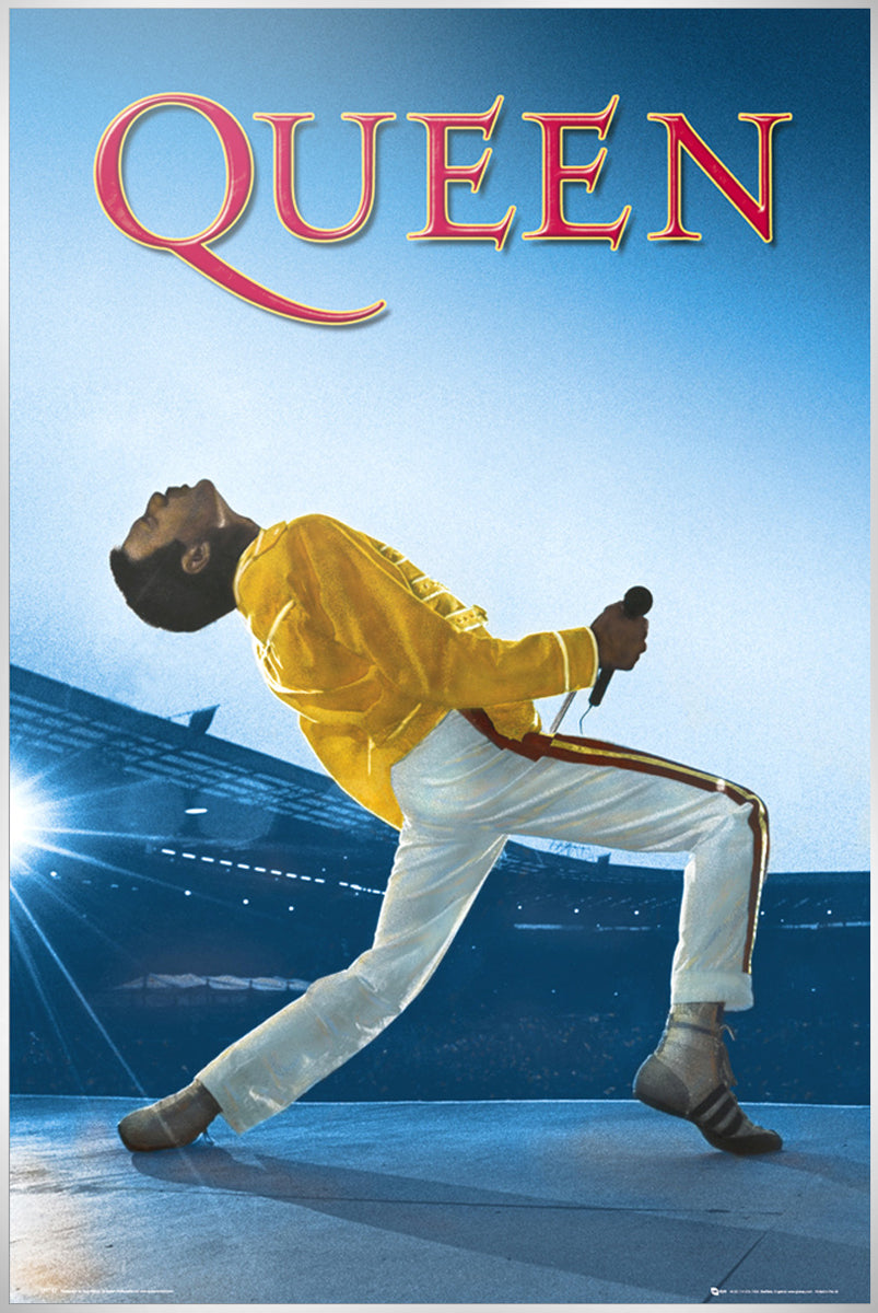 Queen Wembley Poster