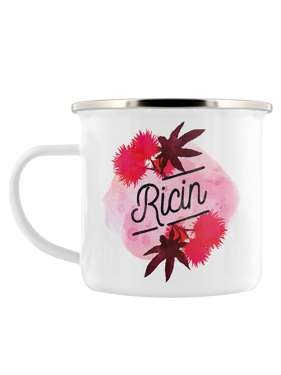 Deadly Detox Ricin Enamel Mug