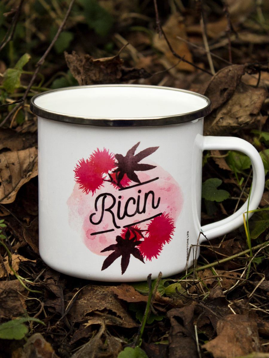 Deadly Detox Ricin Enamel Mug