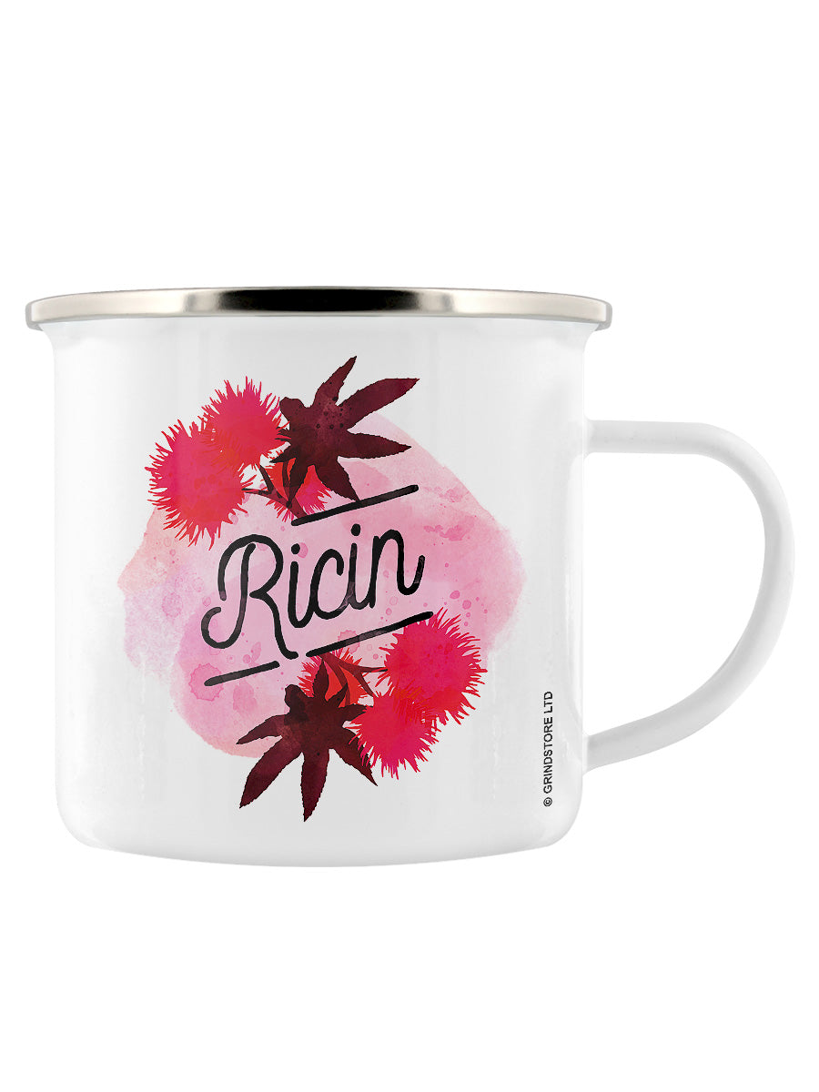 Deadly Detox Ricin Enamel Mug