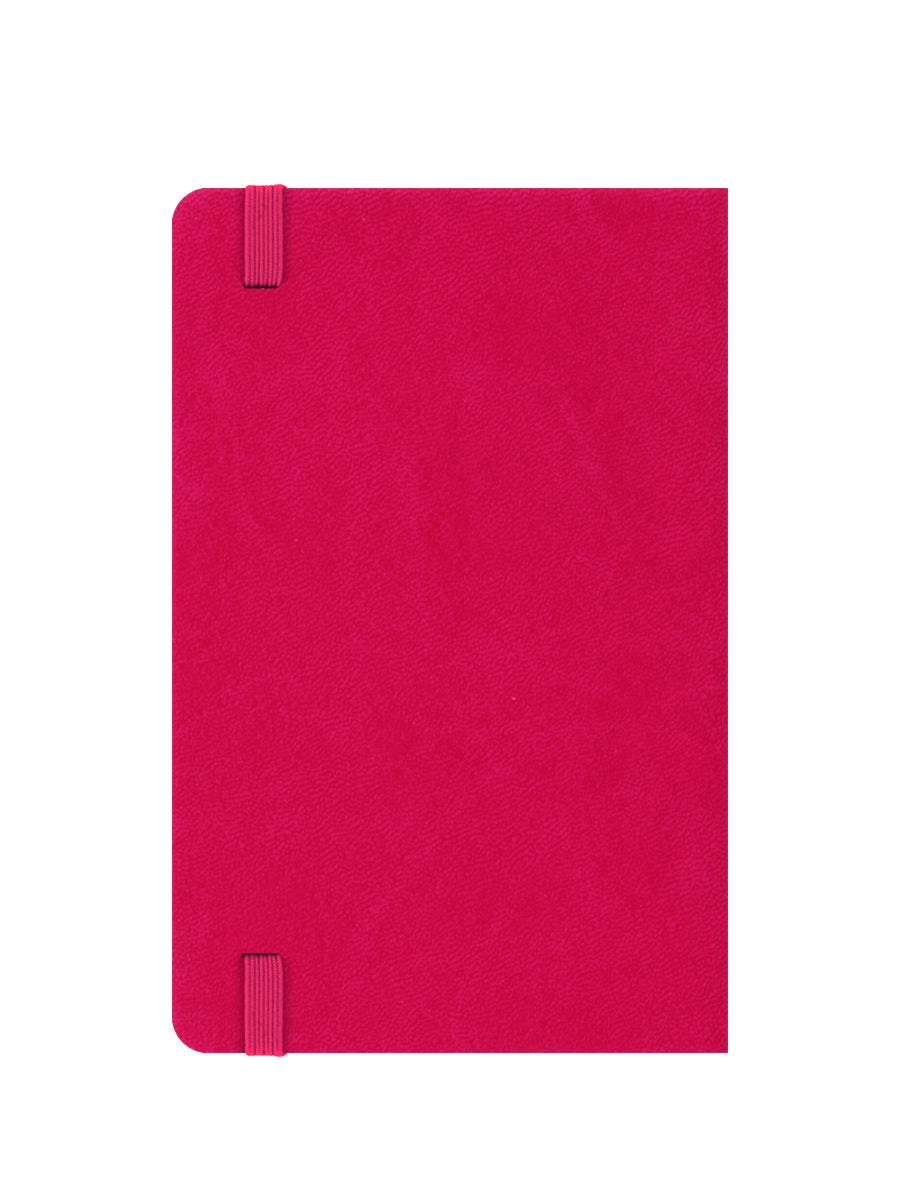 Psycho Penguin Blah Blah Blah Pink A6 Hard Cover Notebook