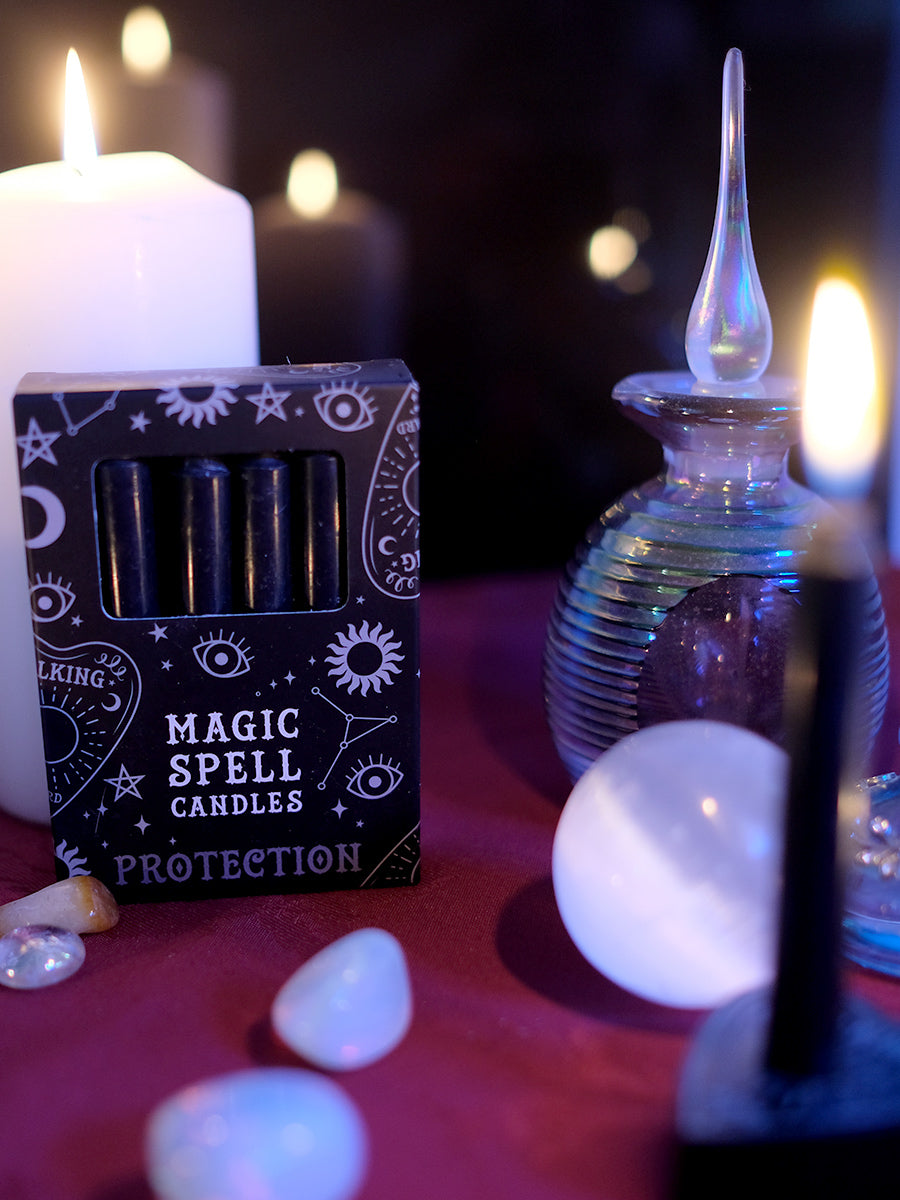 12 Magic Spell Candles - Protection