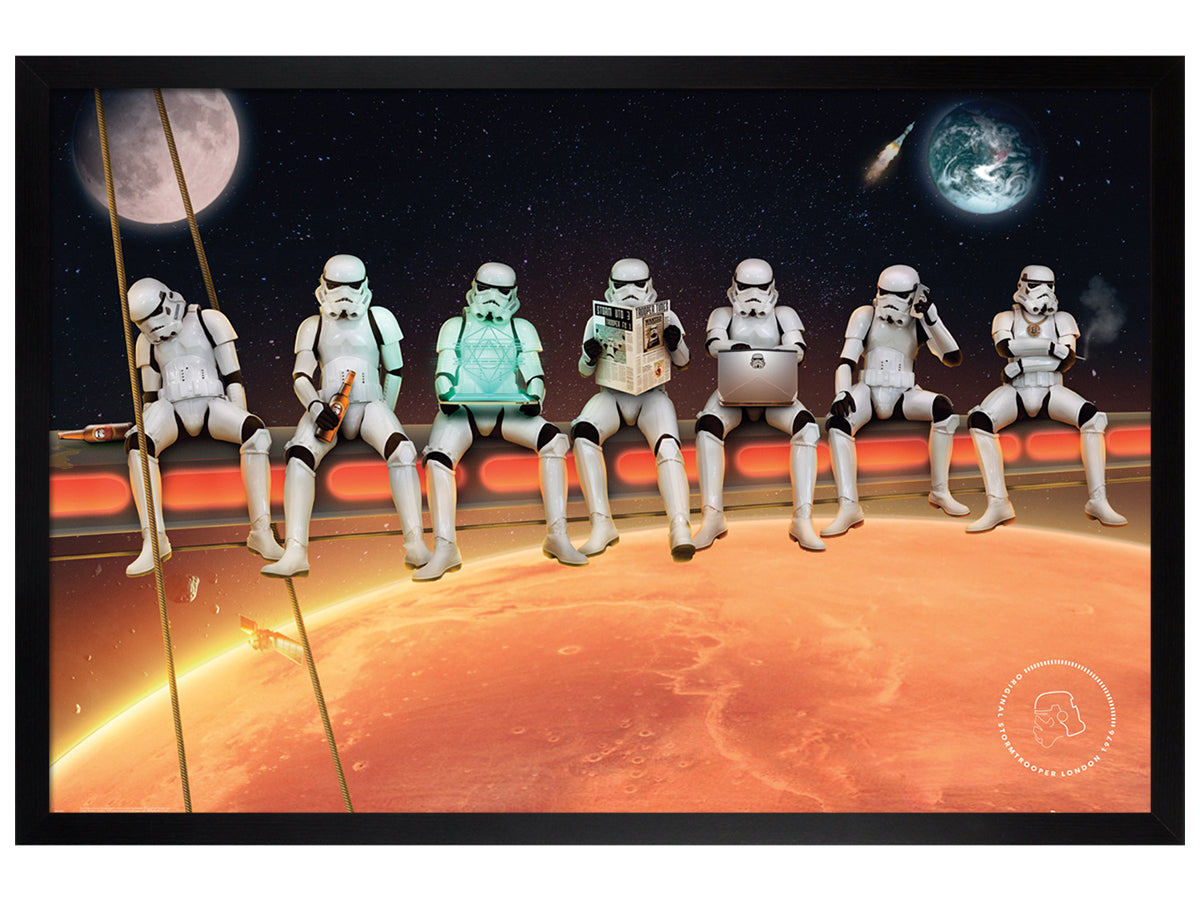 Original Stormtroopers On Girders Maxi Poster