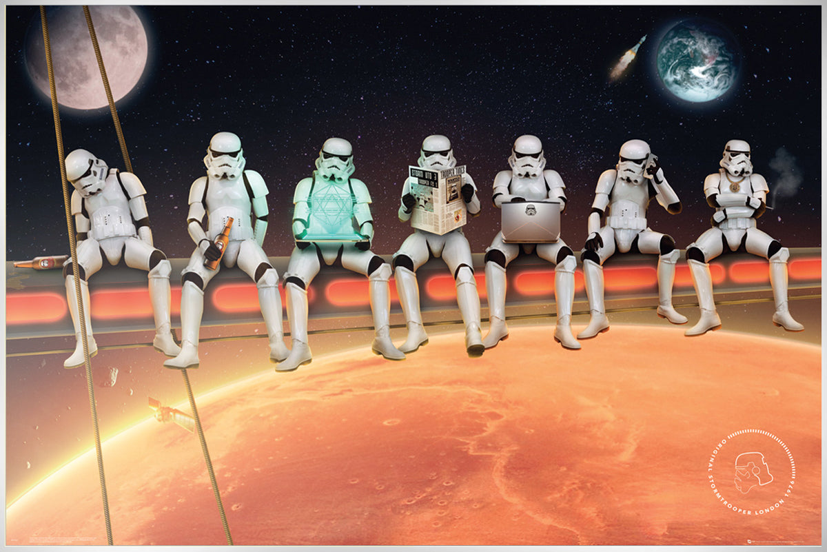Original Stormtroopers On Girders Maxi Poster