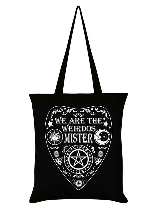 We Are The Weirdos Mister Ouija Black Tote Bag