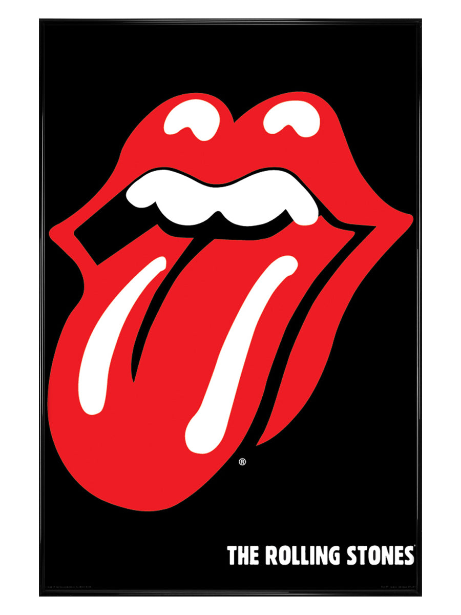 The Rolling Stones Poster - Lips
