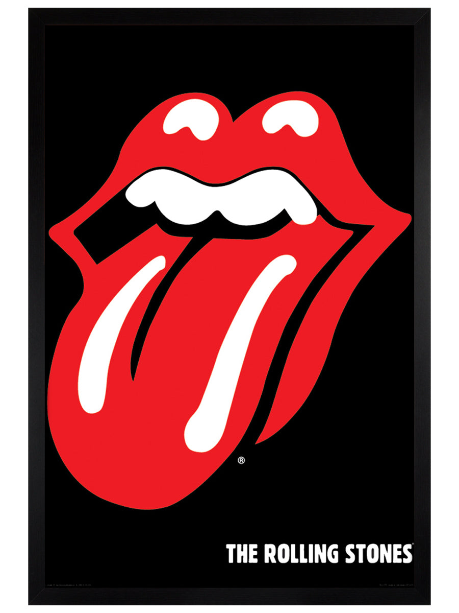 The Rolling Stones Poster - Lips