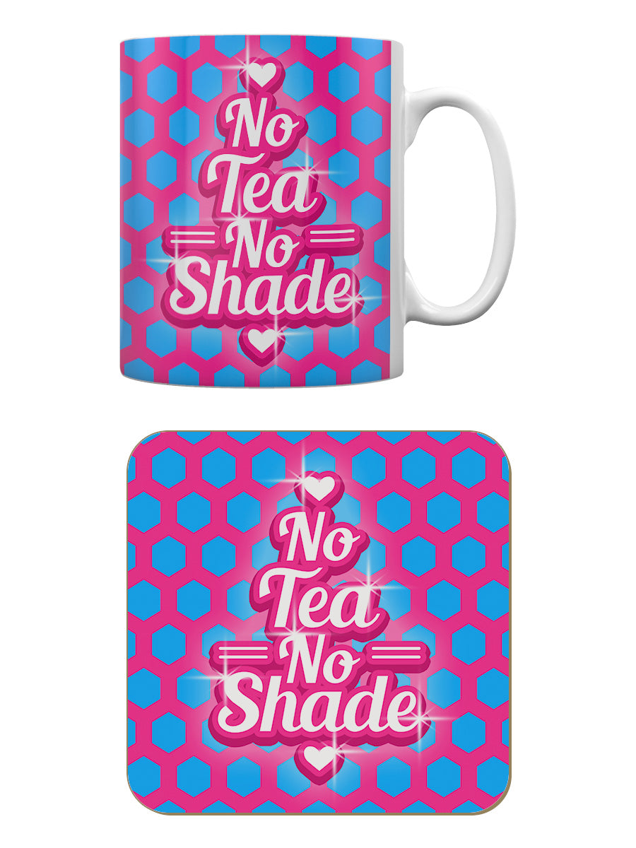 No Tea No Shade Mug & Coaster Set