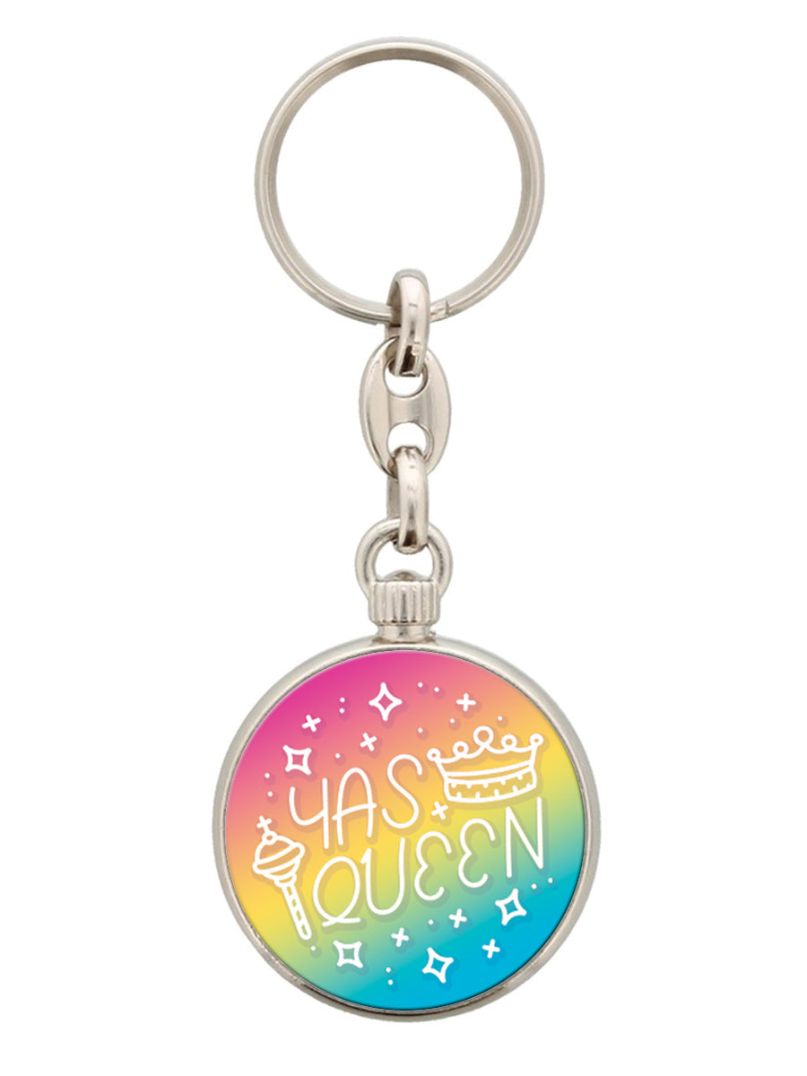 Yas Queen Circular Keyring