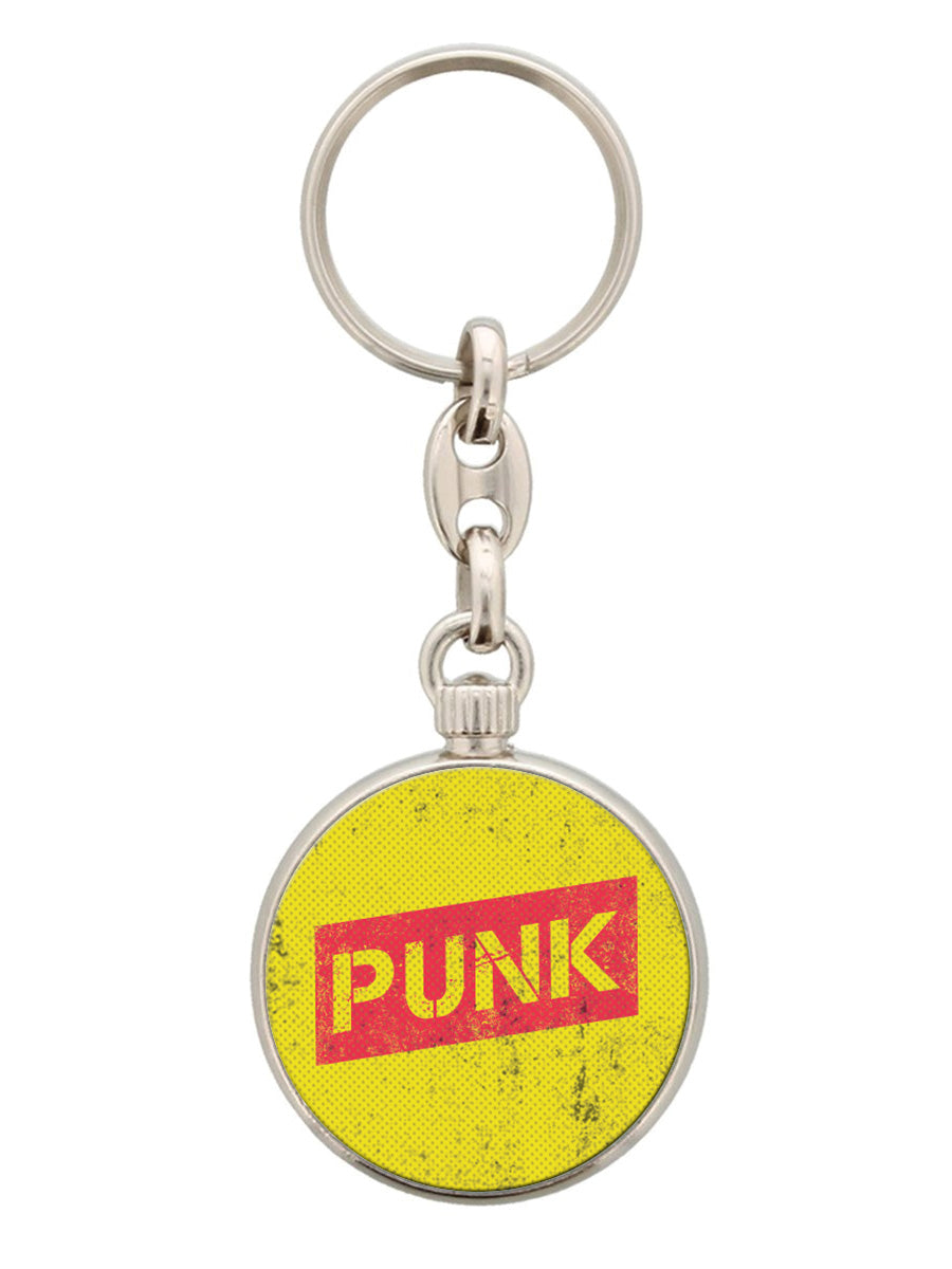 Punk Circular Keyring