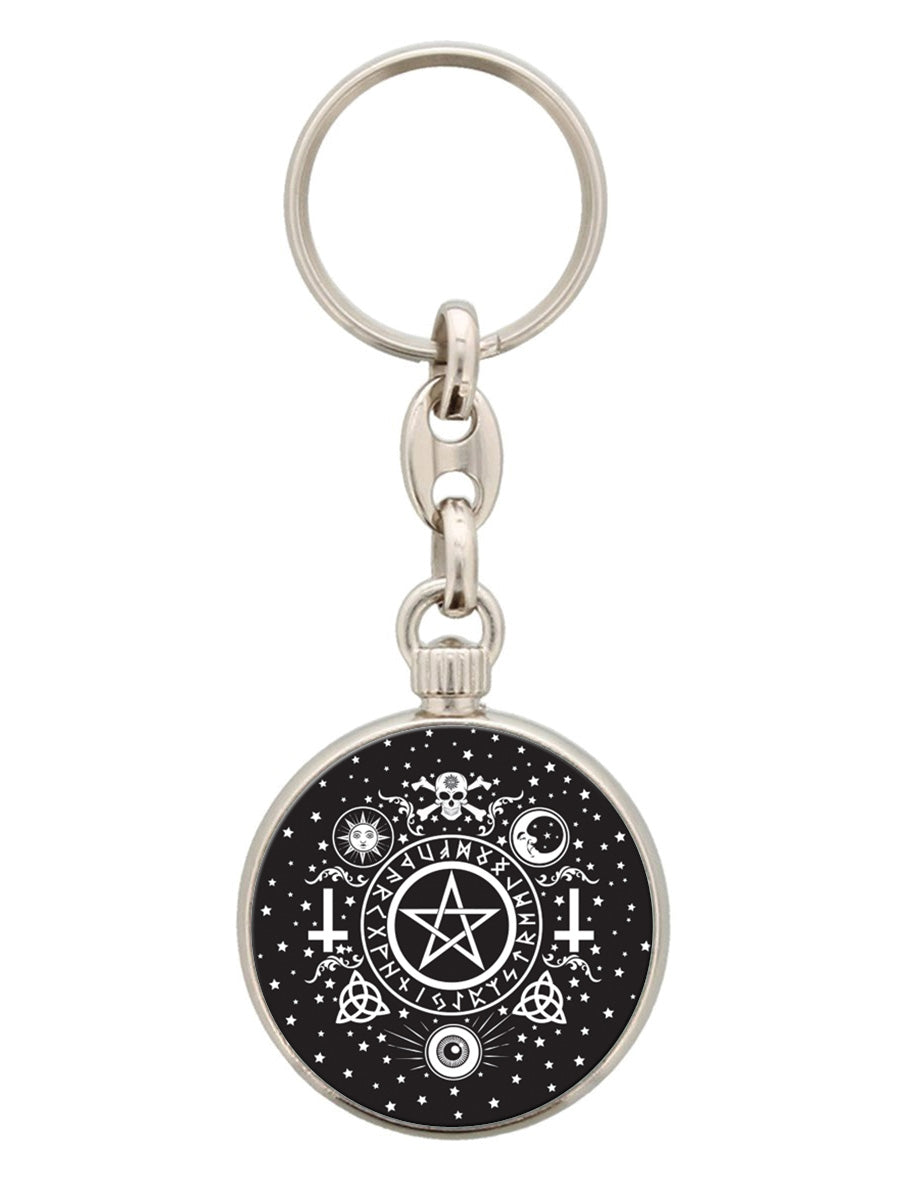 Ouija Circular Keyring