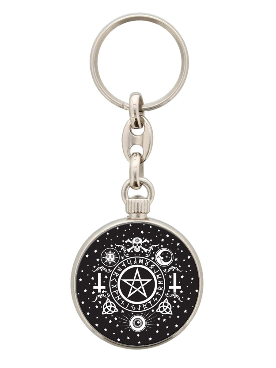 Ouija Circular Keyring