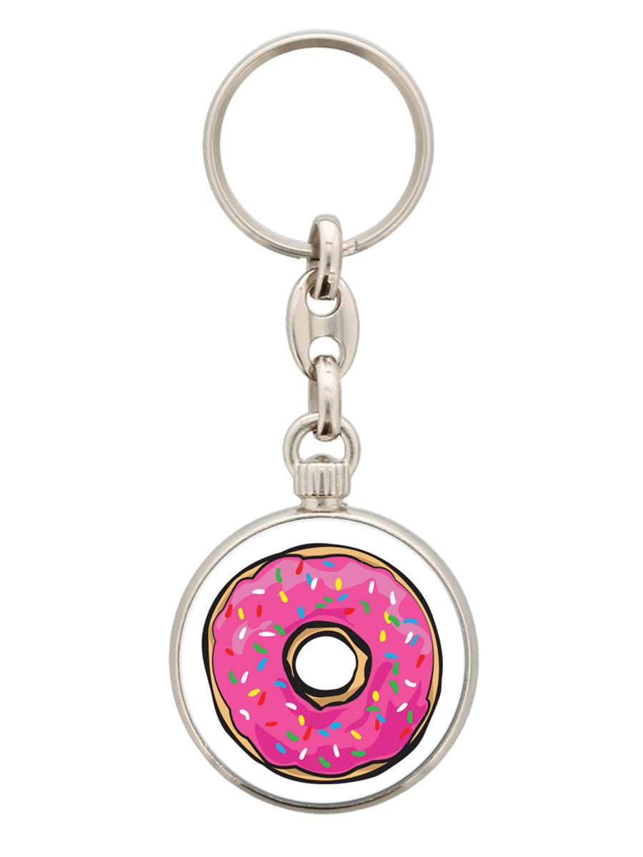 Donut Circular Keyring