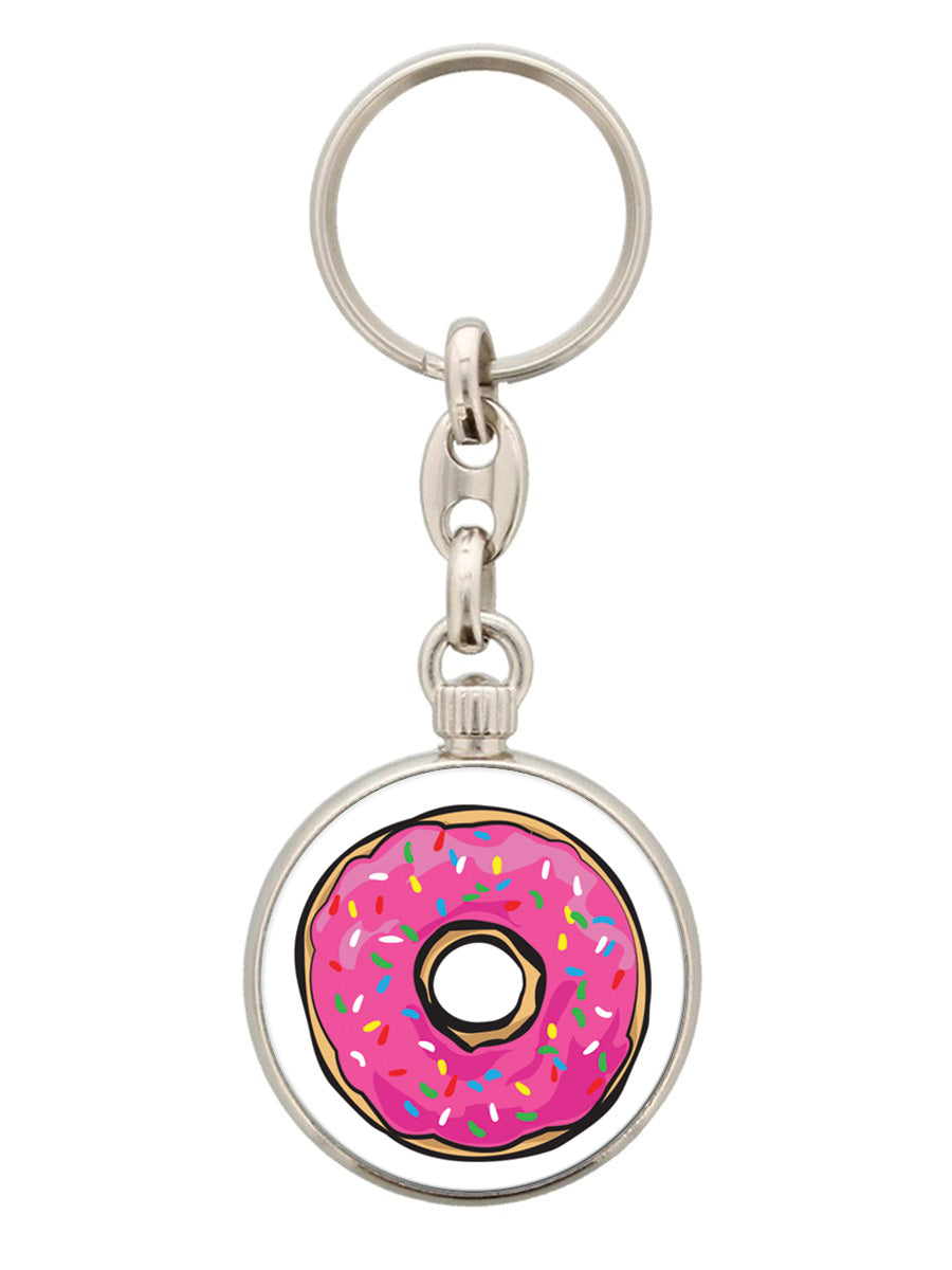 Donut Circular Keyring