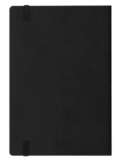 Cryptic Butterfly Black A5 Hard Cover Notebook