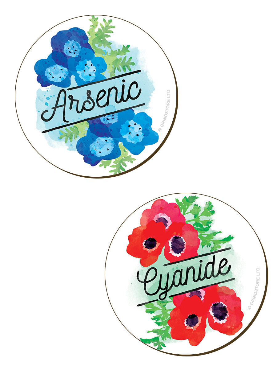 Deadly Detox 4 Piece Coaster Set