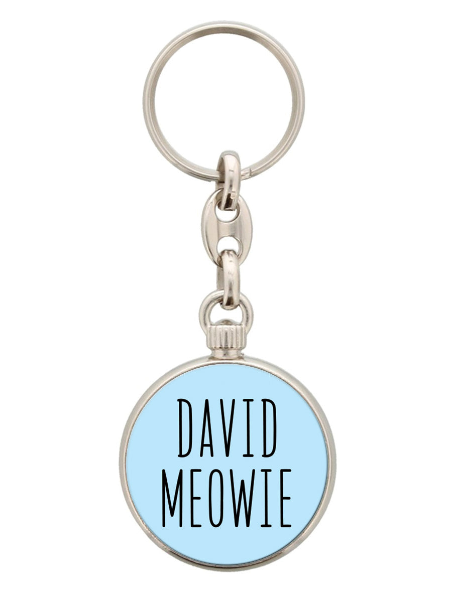 V. I. Pets David Meowie Keyring