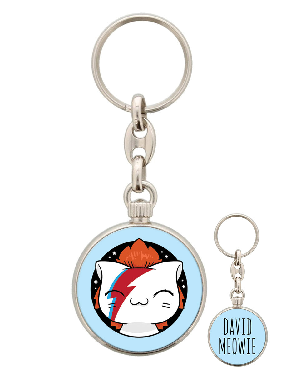 V. I. Pets David Meowie Keyring