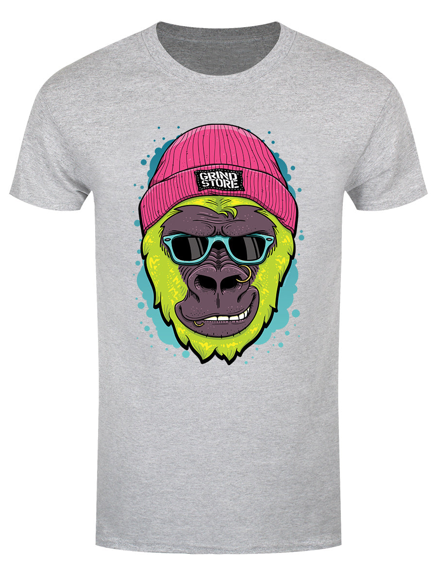 Grindstore Gorilla Men's Grey T-Shirt