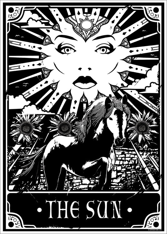 Deadly Tarot - The Sun Mini Poster