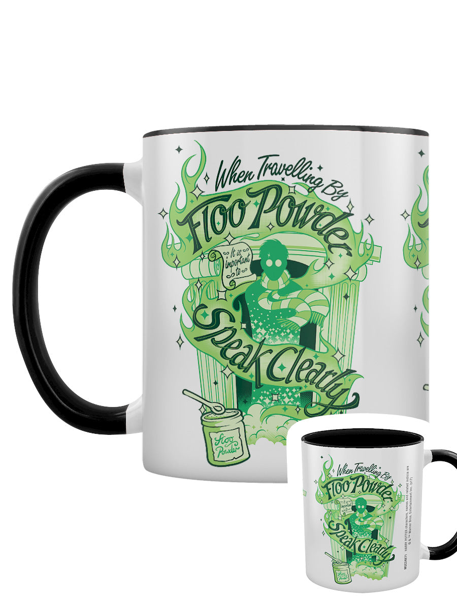 Harry Potter Floo Powder Black Coloured Inner Mug