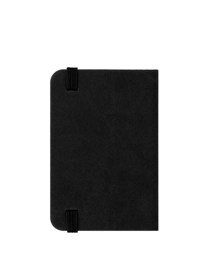 Evil Penguin Mini Black Notebook