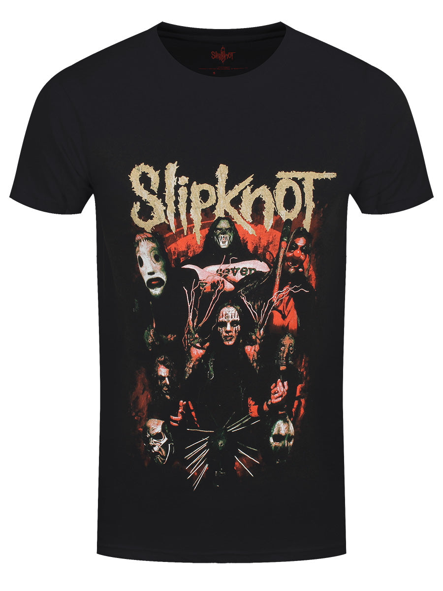 Slipknot Come Play Dying Men's Black T-Shirt