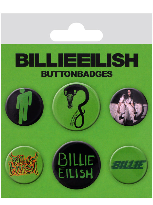 Billie Eilish Mix Badge Pack