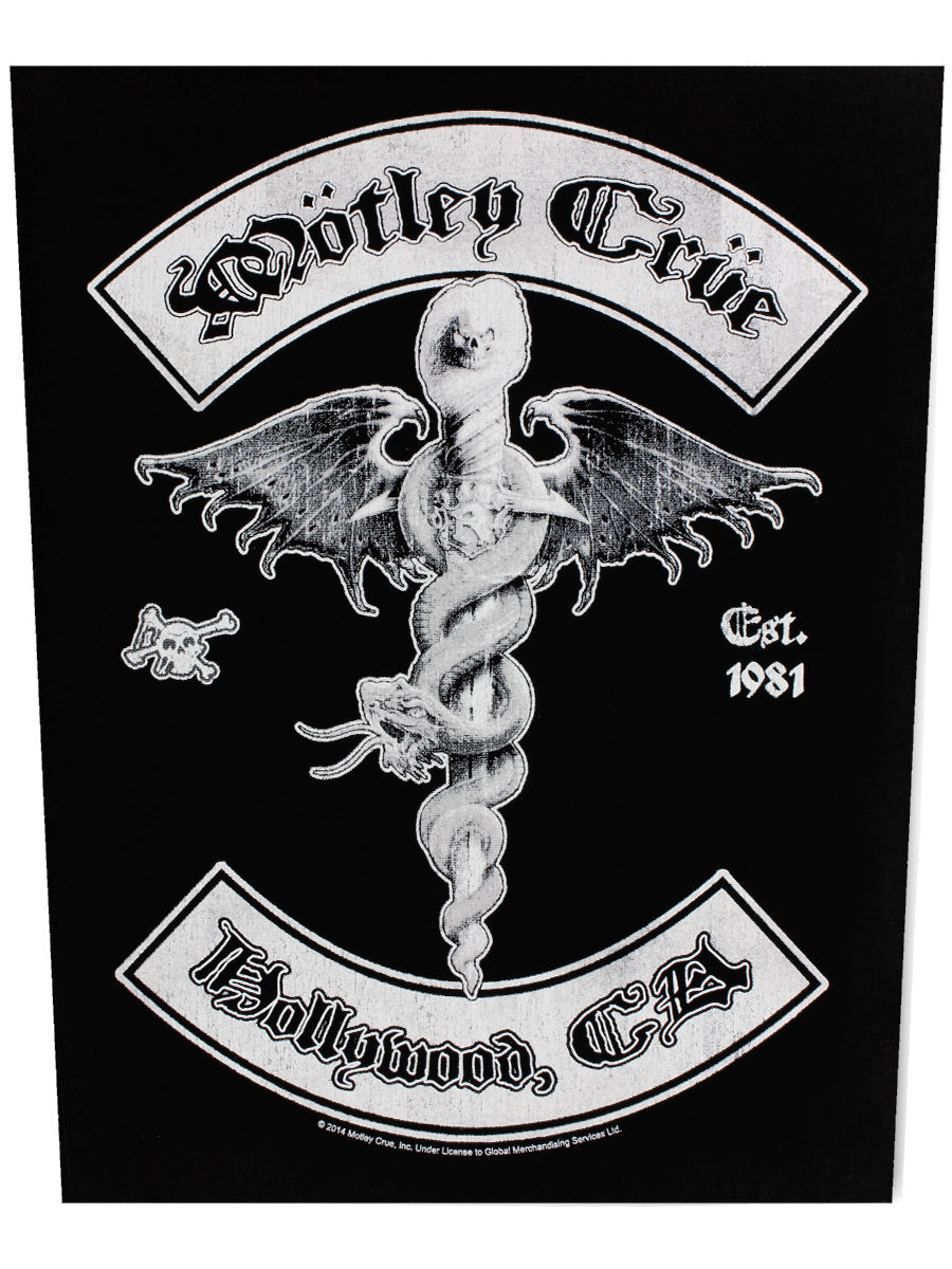 Motley Crue Hollywood Backpatch