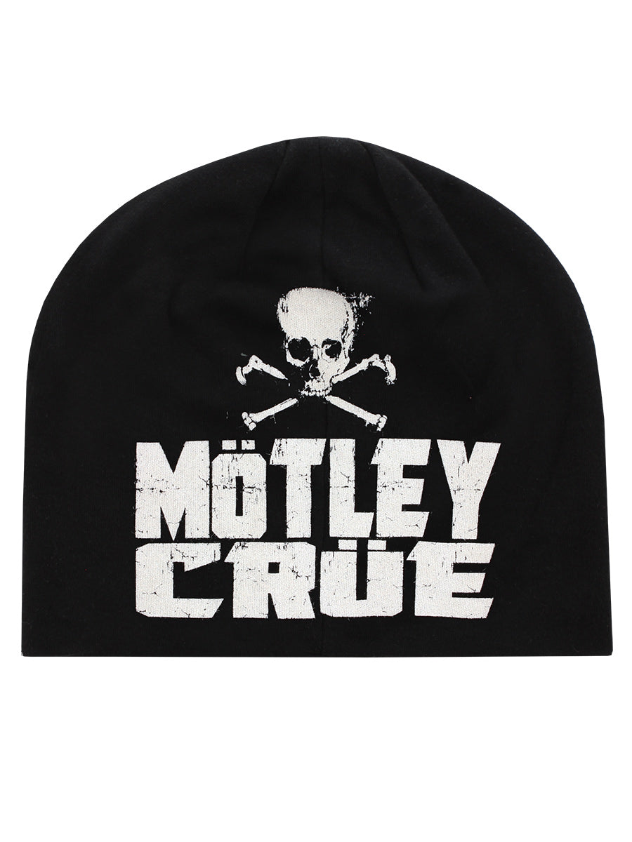 Motley Crue Skull Discarge Beanie