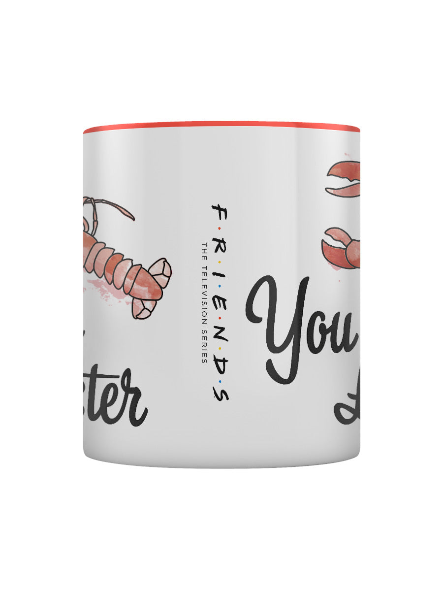 Friends You Are My Lobster Red Coloured Inner Mug