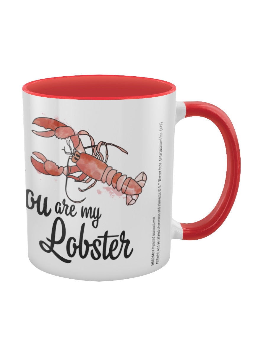 Friends You Are My Lobster Red Coloured Inner Mug