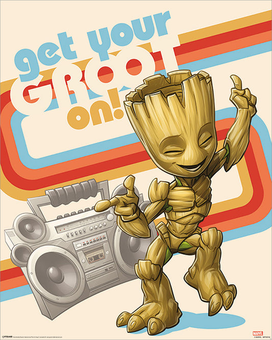 Guardians of the Galaxy Vol. 2 Get Your Groot On Mini Poster