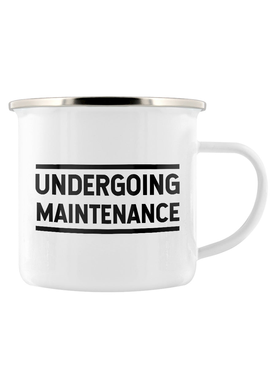 Undergoing Maintenance Enamel Mug